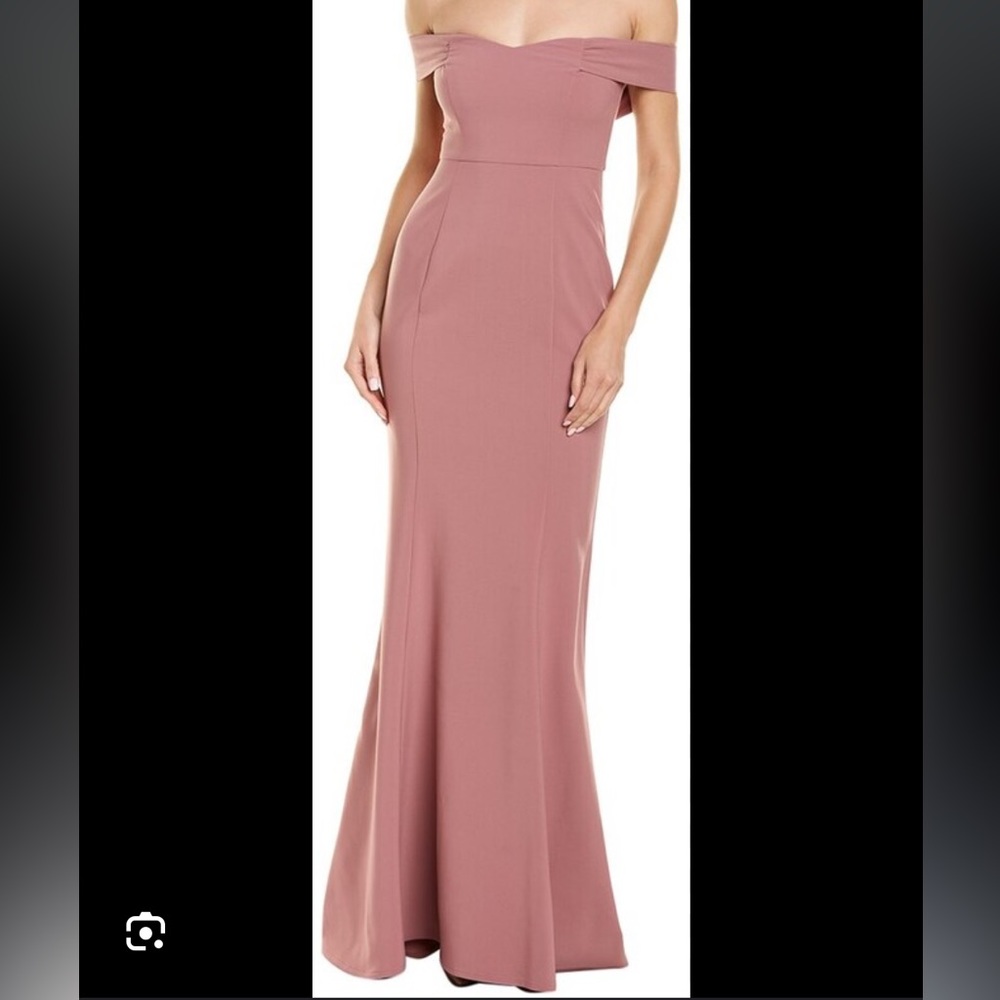 Likely Bartolli Off The Shoulder Gown